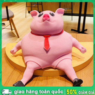 【Ready】Đồ chơi squishy Giảm Stress Hình Heo Hồng Dễ Thương Cho Bé heo dẻo đồ giảm stress đồ xả stress xả stress