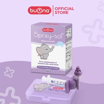 Dụng Cụ Xịt Rửa Mũi Chuyên Dụng Cho Trẻ Em Buona Spray - Sol