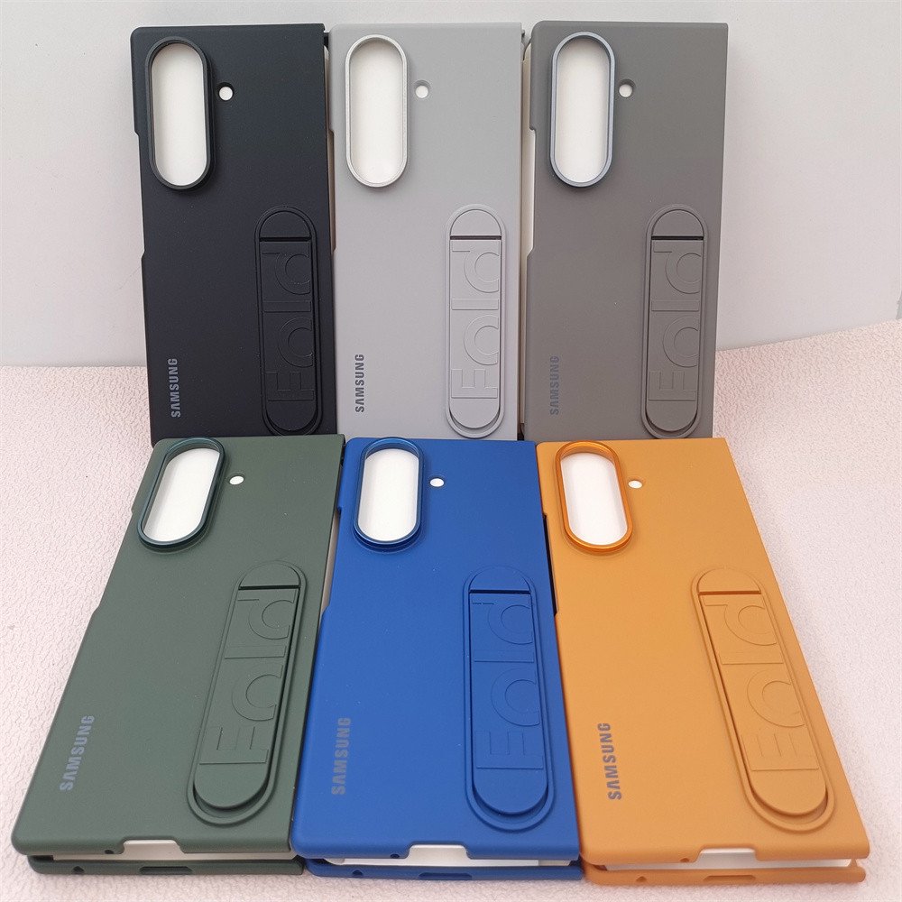 Ốp lưng Samsung Chính Hãng Galaxy Z Fold 7 Siêu Mỏng Cảm Giác Đứng Ốp Lưng PC Chân Đế Gấp Z Fold7 Vỏ Bảo Vệ Toàn Diện Chống Rơi