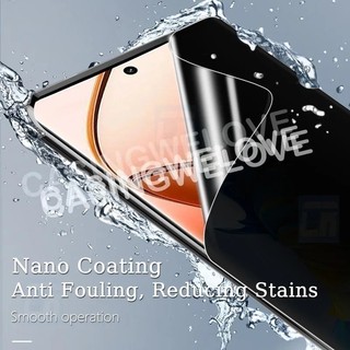 Bảo Vệ Màn Hình Cho Oppo Find X9 Pro 4G 5G 2025 Riêng Tư Hydrogel Phim Chống Gián Điệp Full Cover Bảo Vệ Màn Hình Phim Mặt Sau Ống Kính Bảo Vệ