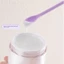 EDIWANY 3 Cái / bộ Dụng cụ cạo chai rỗng, Dụng cụ cạo nền có thể tái sử dụng bằng silicon, Dụng cụ cạo lọ dưỡng da thân thiện với môi trường hai đầu mềm cầm tay Sử dụng mỹ phẩm