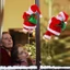 Ông già Noel leo dây,Đồ trang trí Giáng Sinh,có nhạc vui nhộn,Đồ Chơi Ông Già