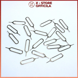 Que lấy SIM bằng thép không gỉ combo 2 que , cây chọc sim đa năng, dụng cụ mở khay SIM điện thoại - QCSN