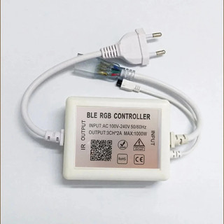 Bộ điều khiển dải đèn LED Bluetooth 220V RGB để điều khiển dải đèn LED RGB 5050