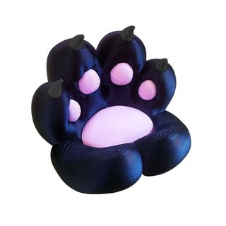 Giá đỡ điện thoại ROOMYCO Cat Pad, Giá đỡ điện thoại móng vuốt vui nhộn bền bỉ, Giá đỡ điện thoại di động in trang trí máy tính để bàn dễ thương cho người sắp xếp máy tính để bàn