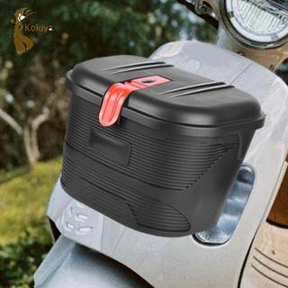 Giỏ xe đạp điện chống nước, có khóa và nắp tiện lợi