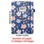 DONOVANQQ 2027 Lập kế hoạch lịch trình Notepad, Tiếng Anh 12 tháng A5 Kế hoạch chương trình nghị sự Sổ tay, Thiết kế hoa Vỏ da chống mài mòn Danh sách việc cần làm Sổ tay Du lịch