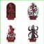 HT3 Hazbin Khách sạn Tấm Đứng Thiên Thần Bụi Alastor Acrylic Đứng Ký Để Bàn Trang Trí Trang Trí TH3