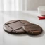 2 Miếng Gỗ Trivet Dày Đĩa Nóng Đứng Nồi Coaster Gỗ Chắc Chắn Bộ Đồ Ăn Chiều Cao Thấp Cho Bàn Ăn, Quầy Nhà Bếp