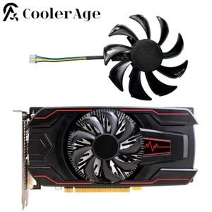 Quạt Thẻ iVideo Thay Thế Cho Sapphire RX 460 550 2G D5 ITX Mới Chính Hãng 85MM GA91S2M RX460 RX550 Quạt Làm Mát Card Đồ Họa *