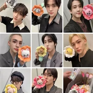 Straykids Flash Doll skzoo Flower Pencil Case Ngày hàng tuần Flash Hàng hóa dễ thương