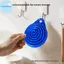 Pufangbliss BPA Free Thực Phẩm Có Thể Gập Lại Phễu Silicon Có Thể Tái Sử Dụng Linh Hoạt Cho Nhà Bếp Chất Lỏng Tự Động Chuyển Dầu Sử Dụng Hộ Gia Đình VN