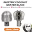 XUAN Kitchen Coconut Grater Head 12mm 14mm Kim loại nặng để cạo hiệu quả Nấu ăn VN