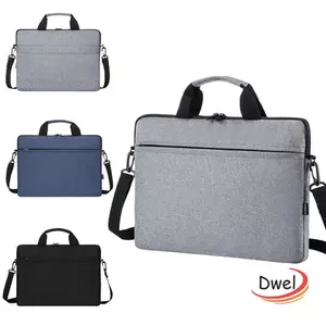 DWEL 13.3 14 15.6 inch Túi Xách Laptop Đa Năng Bảo Vệ Chống Sốc Dung Tích Lớn Túi Đeo Vai Cho Dell