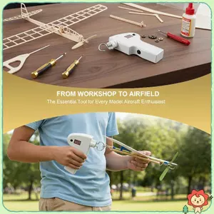 Máy cuộn dây cao su điện Công cụ đáng tin cậy nhanh cho máy bay học sinh Modelpetition Prep DIY Projects