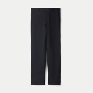 Quần Tây Nam HLA Màu Đen Ống Đứng Cao Cấp, Cotton Modal Thoáng Mát, Giữ Form Chuẩn, Phong Cách Lịch Lãm