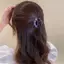 Móng Vuốt Tóc Hoa Vintage Thời Trang Nữ Kẹp Tóc Pha Lê Kẹp Cua Đuôi Ngựa Barrette Bé Gái Phụ Kiện Tóc VN