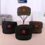 MAKY Màu Trơn Nam Nữ Mũ Cadet Tuần Tra Mũ Golf Lái Xe Ngôi Sao Đỏ Pentagram Mũ Thường Ngày VN