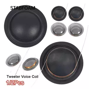 STABFOAM 1 / 2 Cái Tweeter Cuộn dây bằng giọng nói, Màng màng lụa KSV 5.4Ohm, Phụ kiện loa DIY 20 / 25mm bền bỉ Bộ ba dây lắp