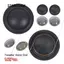 STABFOAM 1 / 2 Cái Tweeter Cuộn dây bằng giọng nói, Màng màng lụa KSV 5.4Ohm, Phụ kiện loa DIY 20 / 25mm bền bỉ Bộ ba dây lắp