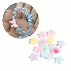 Flgo 200 Chiếc Hạt Thủ Công 12 Mm Trang Sức Làm Một Phần Hạt Trang Trí Cho Vòng Cổ