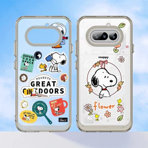 Ốp điện thoại trong suốt cứng "Snoopy" dễ thương không có gì Điện thoại 4A Pro 3A Pro 2 2A / Vỏ điện thoại không có gì chống sốc