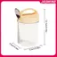 JASMINE 430ML Cốc ăn sáng mới Bột yến mạch Ngũ cốc Hạt Sữa chua Salad Cốc thủy tinh chống rò rỉ Hộp đựng yến mạch có nắp Thìa Hộp bảo quản thực phẩm JASMINE