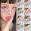 Tự Dính Mặt Kim Cương Giả Miếng Dán 3D Kim Cương Lông Mày Ngọc Hoa Trái Tim Đá Quý Thêu Sò Thủ Công Trang Trí Đảng Trang Điểm Cơ Thể DIY Làm Đẹp