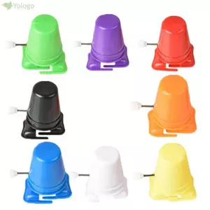 Phong trào đi bộ YOLOGO, chuyển động cuộn dây bằng nhựa ABS, Phim hoạt hình DIY Tiện lợi để mang theo Phụ kiện đồ chơi trẻ em