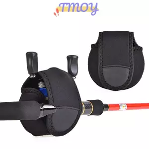 TMOY Câu Cá Bao Da Neoprene Bánh Xe Bảo Vệ Chống Thấm Nước Cuộn Túi Bảo Quản Nước Thả Bánh Xe Pao Câu Chuyện Câu Cá TMOY