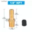 Ziyulinyuk 1 / 4 NPT 1 / 8 NPT Airpressor Tanks Van đổ đầy Van đồng thau chống ăn mòn Van Schrader (M) Đầu nối lõi van lốp tự động VN