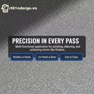 GE Ultra Fine Glass File Công cụ đánh bóng có thể giặt được / bền bỉ cho các mẫu Loại bỏ cặn Gương hoàn thiện Đánh bóng VN