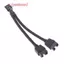 1Pcputer Bo Mạch Chủ Cáp Nối Dài USB 9 Pin 1 Nữ Đến 2 Nam Y Splitter Âm Thanh HD Cáp Nối Dài Cho PC DIY 15cm