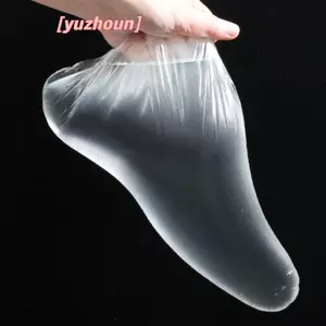 100 Cái / túi Túi Đựng Chân Dùng Một Lần Trong Suốt Detox SPA Bao Da Móng Chân Ngăn Ngừa Nhiễm Trùng Loại Bỏ Chapped Tắm Lau Dụng Cụ Chăm Sóc Bàn Chân