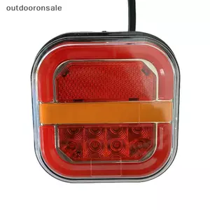 2 Đèn LED Đuôi 12V 24V Phanh Sau Tín Hiệu Cho Xe Kéo Xe Buýt Piup FSI
