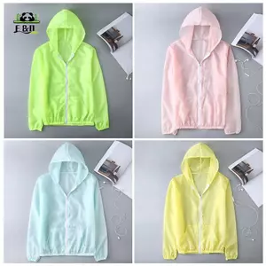 Jaet Nữ Mùa Hè Chống Nắng Áo Chống Tia UV Qui Khô Thể Thao Áo Gió Đi Xe Đạp Chạy Bộ Áo EMKK