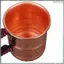 Thủ Công Bia Sữa Cốc Dệt Tay Cầm Dày Moscow Nước Mule 400ML Ăn Sáng Cốc Drinkware Bộ Đồ Ăn Như Shown 1 Chiếc