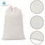 200 Gói Túi Cotton Muslin Túi Móc Túi Dây Rút Đa Năng Cho Trà Trang Sức Tiệc Cưới Ủng Hộ Bảo Quản (4 x 6 Inch)
