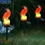 <cosyh>Elegant Resin Solar Light for Garden Parrot Animal Lawn Ornament Waterproof Lamp
