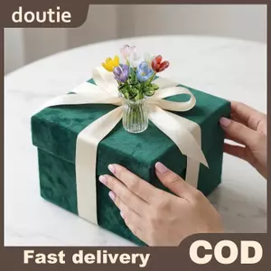 Doutie Mô Phỏng Thủy Tinh Hoa Sống Động Như Thật 6 Chiếc 7 Chiếc Cây Trang Trí Nhân Tạo Cho Nhà Tươi Quà Tặng Ý Tưởng Phòng Khách VN