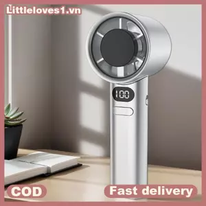 Littleloves1 120 Tốc Độ Cao Cầm Tay Biến Tốc Độ Quạt Nhỏ USB Turbo Cầm Tay Bạo Lực Quạt Mini Nhỏ VN
