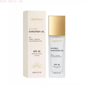 {WELV}UV Protective Sunscreen Oil SPF 45 Enriched with Coconut Grapeseed Oil