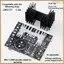 Bảng cấp nguồn điều chỉnh tuyến tính có thể điều chỉnh LM317 1.5A Bộ điều chỉnh điện áp dây tóc đầu ra Bộ điện tử DIY