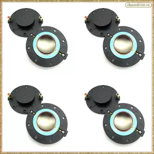 4 chiếc 44,4mm 44,5mm Lõi Treble Cuộn dây giọng nói Vỏ đồng Nhôm Dây tròn Tweeter Cuộn dây giọng nói 44,4 Cuộn dây