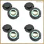 4 chiếc 44,4mm 44,5mm Lõi Treble Cuộn dây giọng nói Vỏ đồng Nhôm Dây tròn Tweeter Cuộn dây giọng nói 44,4 Cuộn dây