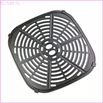 RUN Kim Loại Nồi Chiên Không Khí Tấm Lót 6QT Kim Loại Nồi Chiên Không Khí Pad Thép Carbon Nồi Chiên Không Khí Phụ Kiện Thích Hợp Cho Nướng Bánh Và C