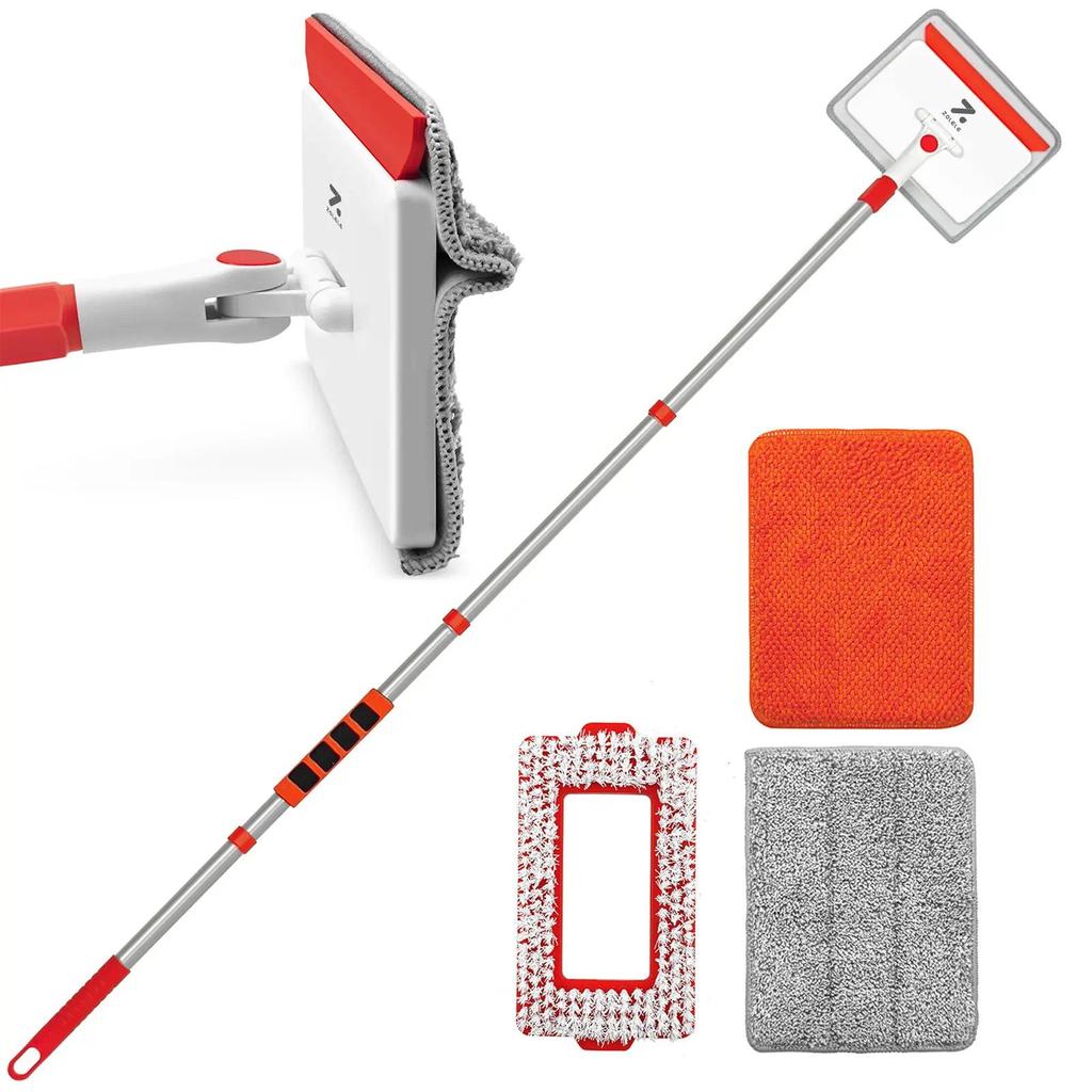 Cây lau nhà đa năng 3 trong 1 C5 Zolele vừa lau nhà vừa chà rửa sàn làm sạch mọi ngóc ngách | BigBuy360 - bigbuy360.vn