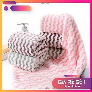 Khăn mặt Hàn Quốc cotton - Khăn Lông cừu siêu thấm nước kich thước 30 x 50 cm