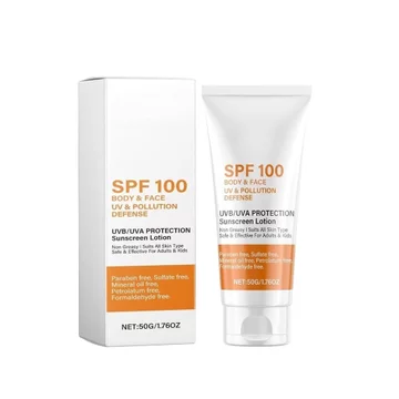 Kem chống nắng mặt SPF100, Kem chống nắng PA + + +, Kem chống nắng trang điểm, Kem chống nắng toàn thân chống mồ hôi QDKC