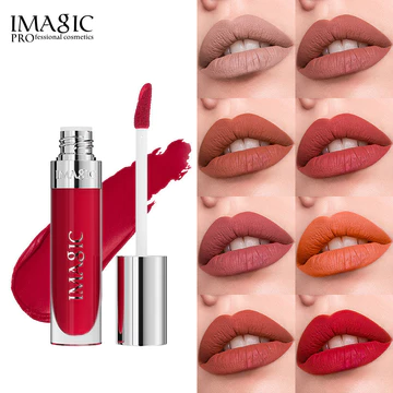Glaze Color Render imagic24 Matte Not European American Lip Gloss Surface Smooth Smooth Smooth Cup Matte Lip Gloss Lip Color Lip Lip Lip Lip Lip Lipstick Bán buôn Dip